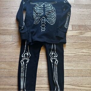 Old Navy Kids Skeleton Costume - Black and White 3T